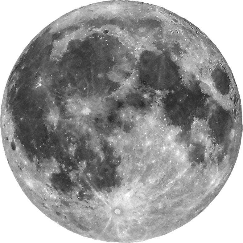 Full Moon Transparent Background